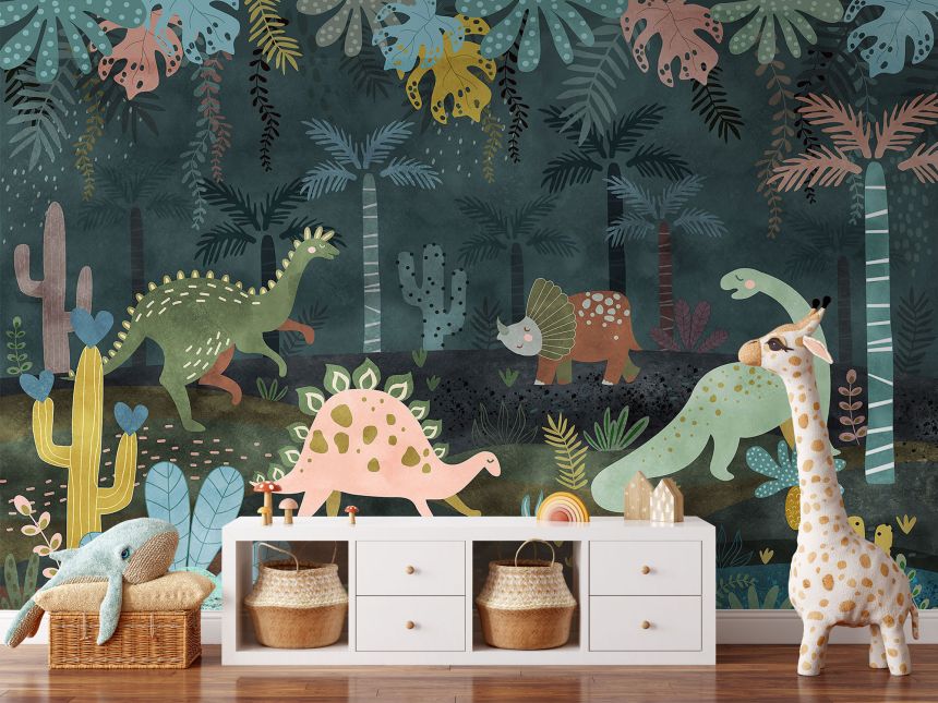 Customized non-woven wall mural, Dinosaurs, 10032, Vavex