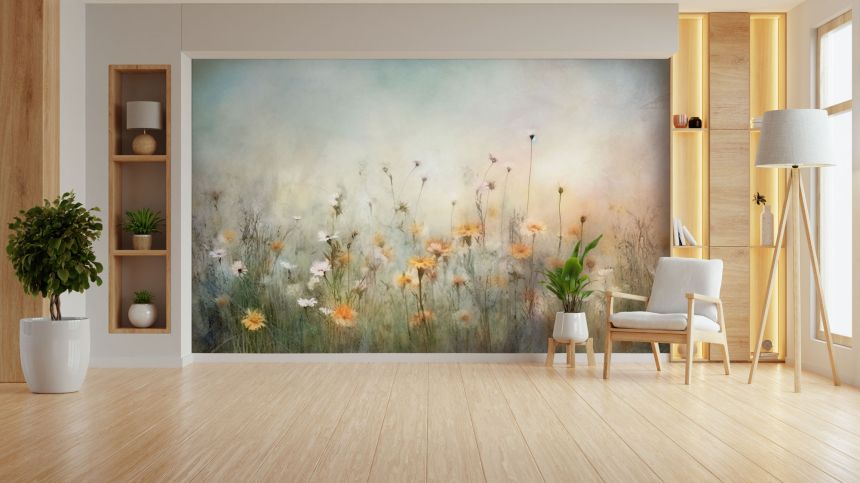 Customized non-woven wall mural, Meadow flowers, 10059, Vavex