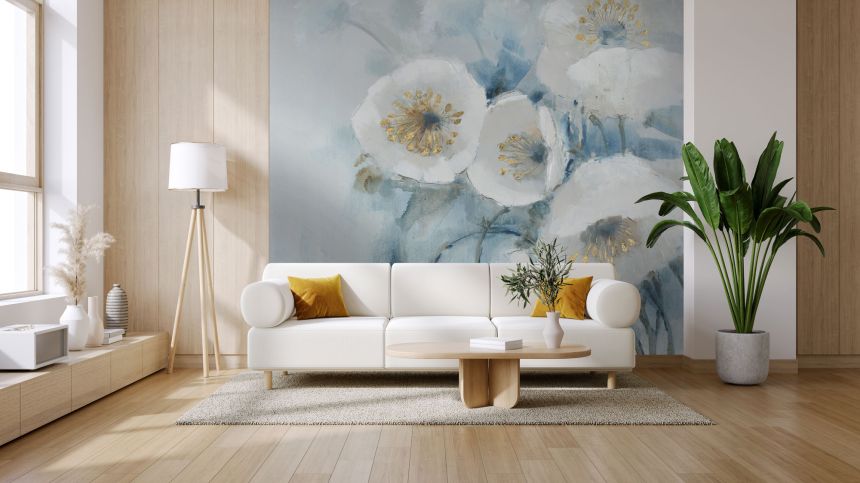 Customized non-woven wall mural, Flowers, 10067, Vavex