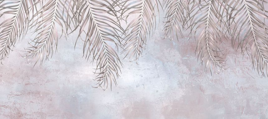 Customized non-woven wall mural, Palm leaves, 10082, Vavex