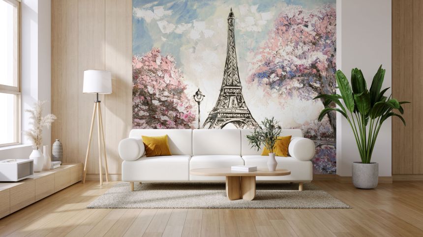 Customized wall mural, Spring Paris, Tour Eiffel, 10092, Vavex