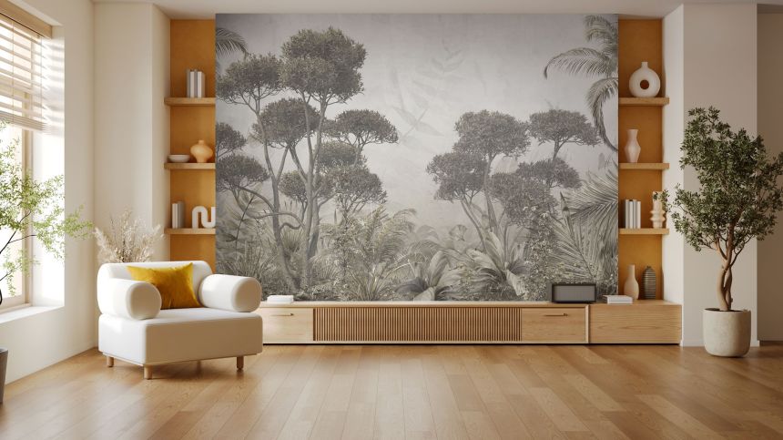 Customized non-woven wall mural, Tropical forest, trees, 10108, Vavex