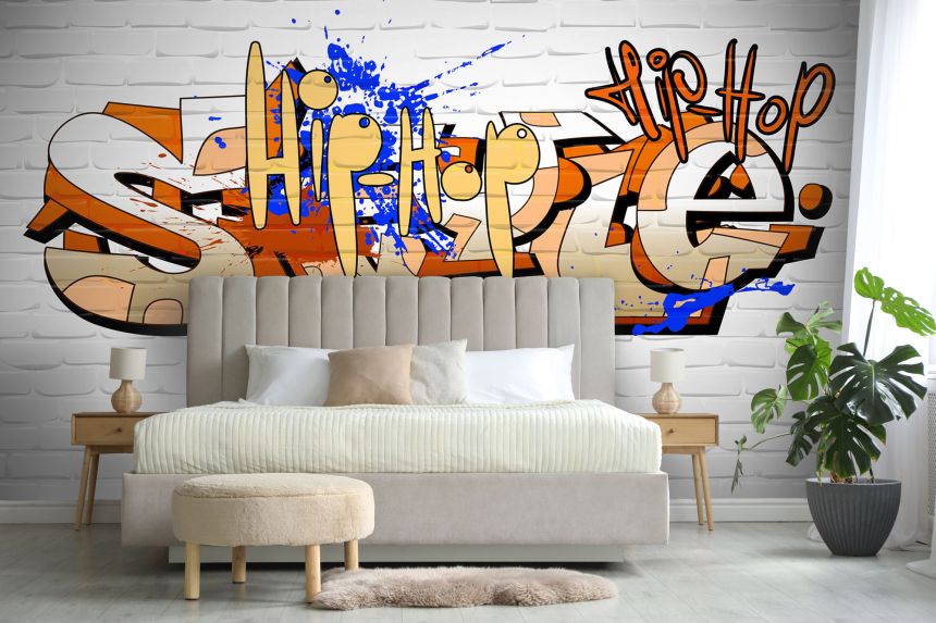 Customized non-woven wall mural, Graffiti, 10131, Vavex