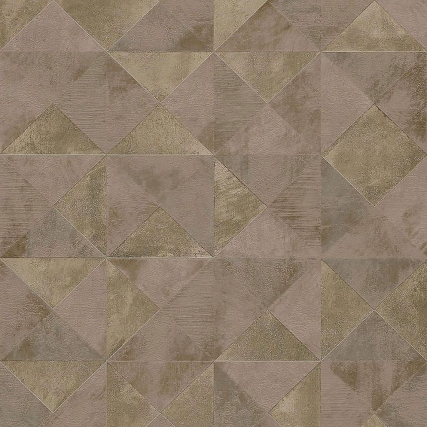 Geometric non-woven wallpaper with a vinyl surface GT3002, Vavex 2022