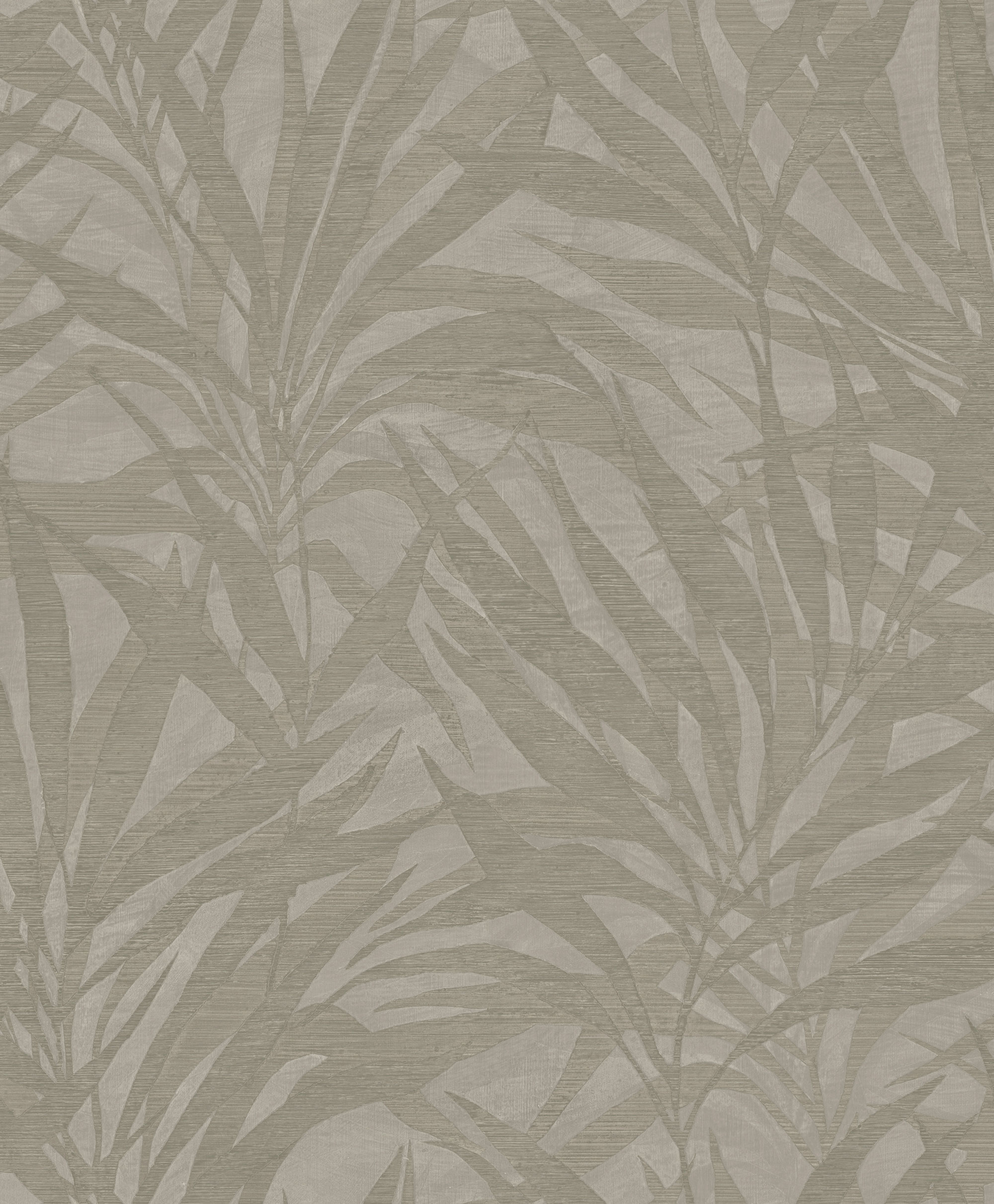 Luxury non-woven wallpaper, grey-cream, leaves, Z57738, Architexture 2,  Zambaiti Parati