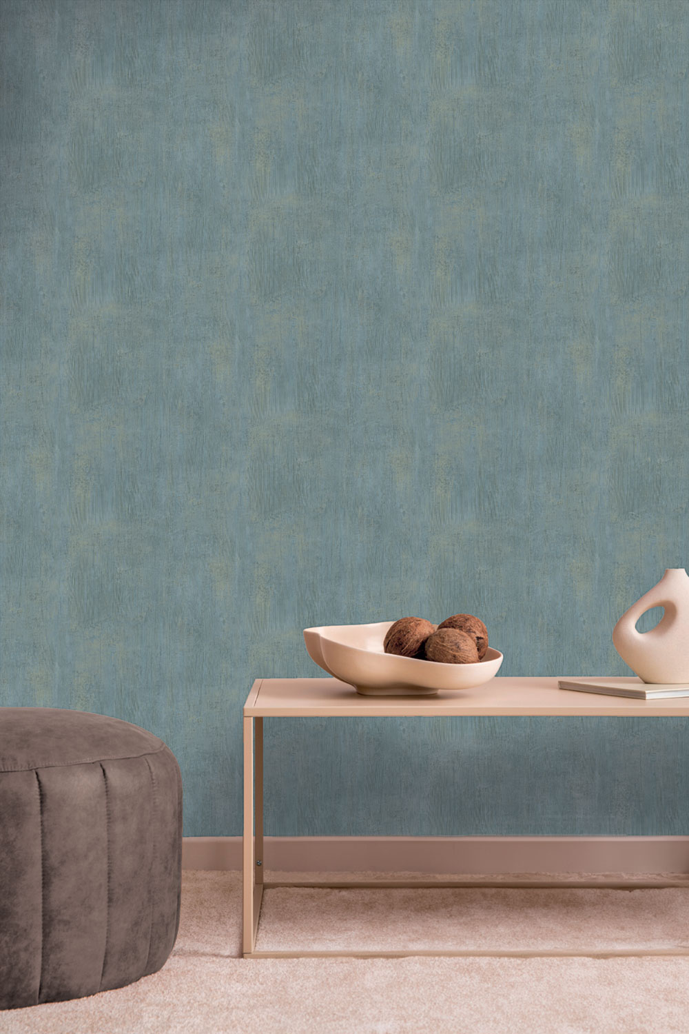 Luxury non-woven wallpaper, brown-gold, concrete screed, Z57746, Architexture 2,  Zambaiti Parati