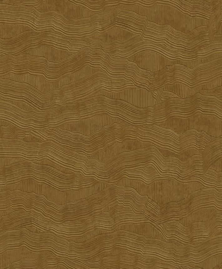 Luxury non-woven wallpaper, brown-gold, concrete screed, Z57747, Architexture 2,  Zambaiti Parati