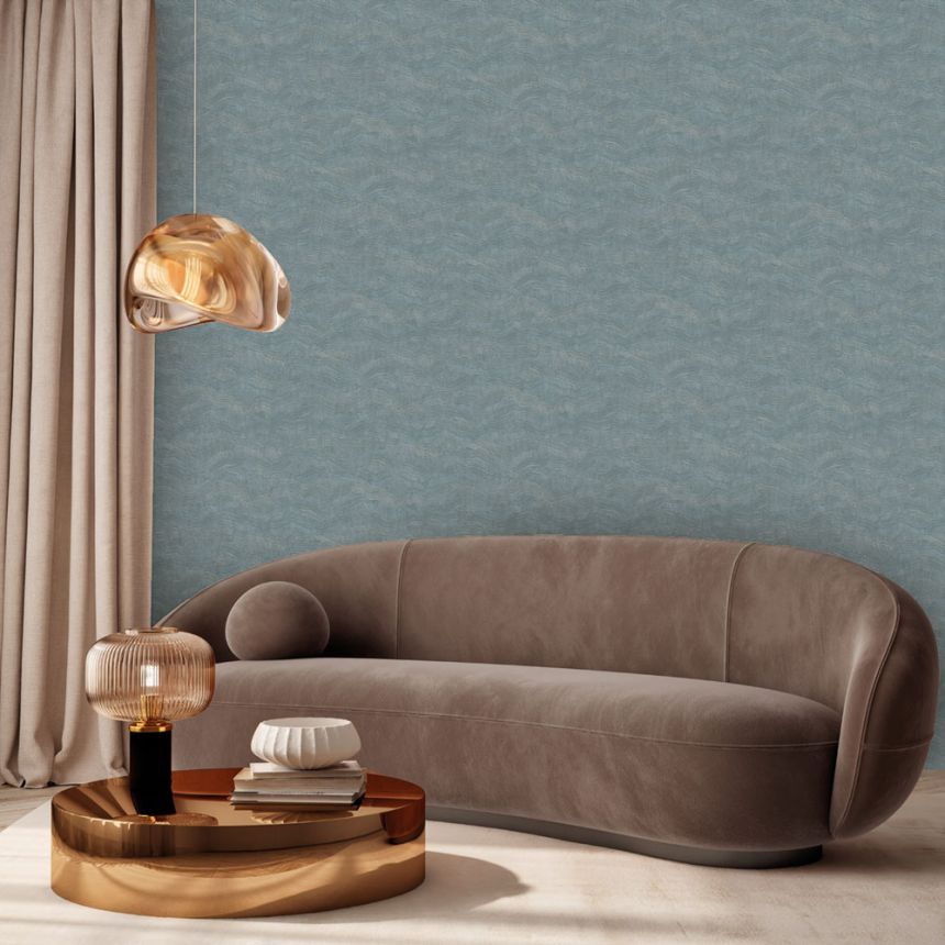 Luxury non-woven wallpaper, brown-gold, concrete screed, Z57747, Architexture 2,  Zambaiti Parati