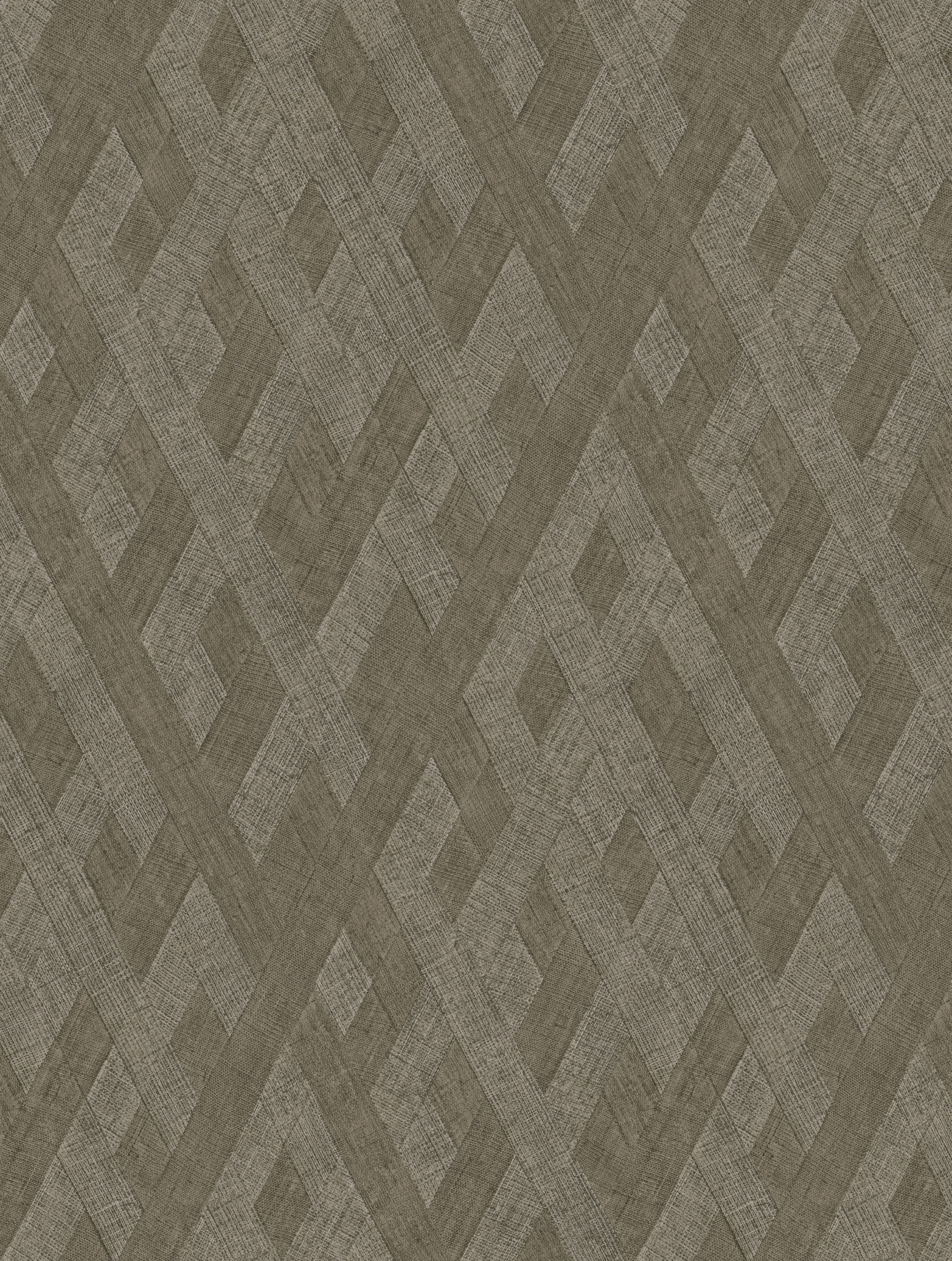 Luxury non-woven wallpaper, grey-beige, fabric imitation, Z57755, Architexture 2,  Zambaiti Parati