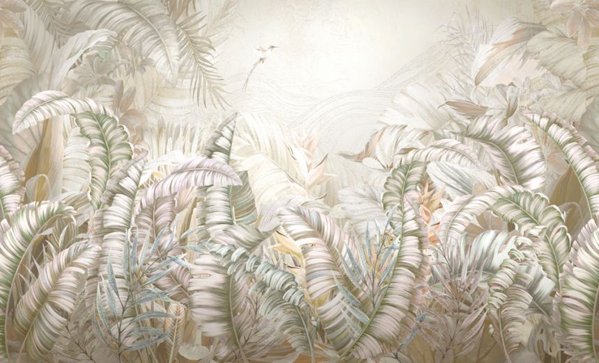 Luxury non-woven wall mural, leaves, Z57771, Architexture 2,  Zambaiti Parati