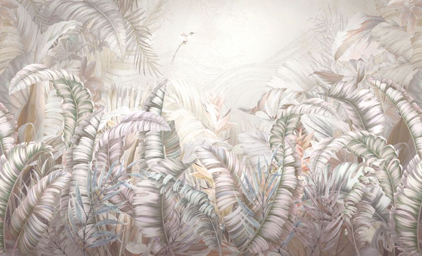 Luxury non-woven wall mural, leaves, Z57772, Architexture 2,  Zambaiti Parati
