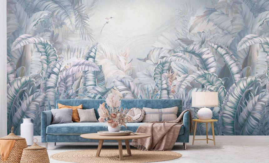 Luxury non-woven wall mural, leaves, Z57772, Architexture 2,  Zambaiti Parati