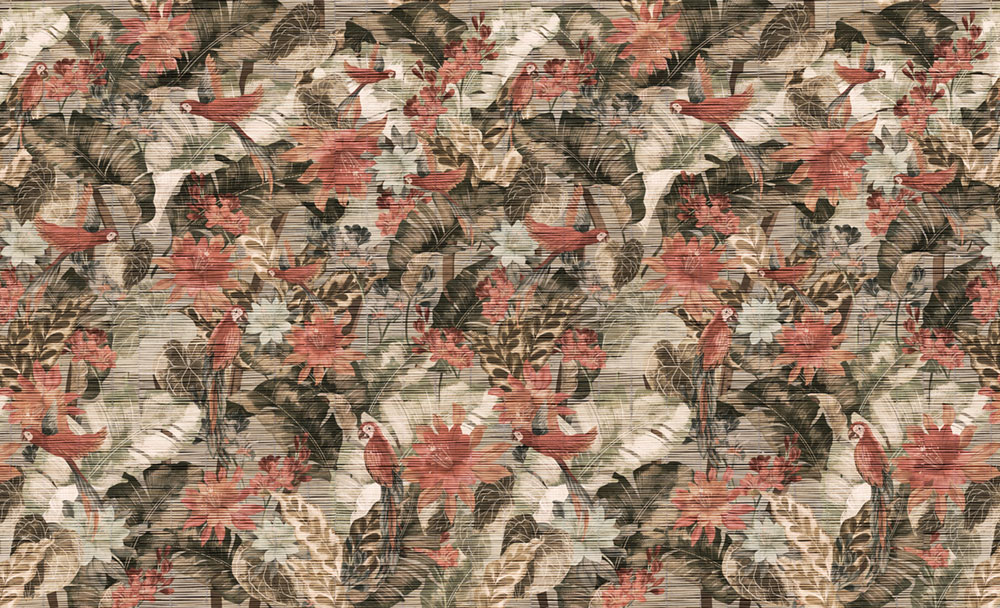 Luxury non-woven wall mural, flowers, Z57781, Architexture 2,  Zambaiti Parati