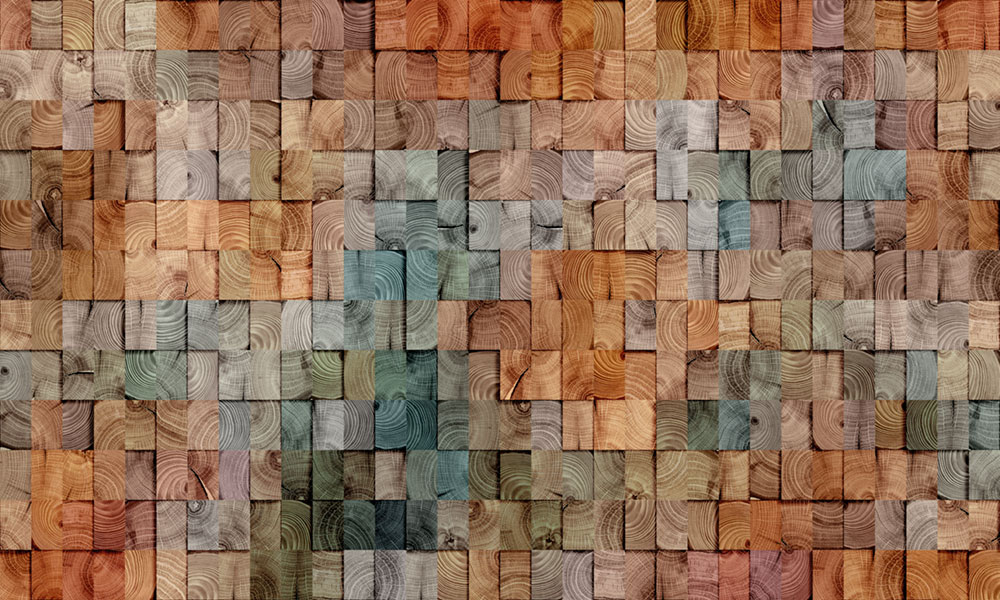 Luxury non-woven wall mural, wood paneling, Z57785, Architexture 2,  Zambaiti Parati