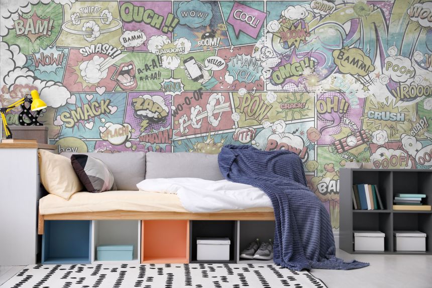 Customized non-woven wall mural, Comics, 10147, Vavex