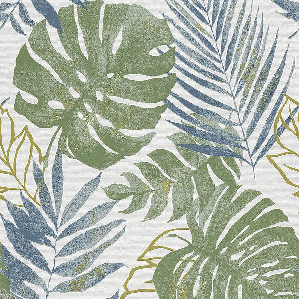 Non-woven washable wallpaper Leaves GT3301, Vavex 2022