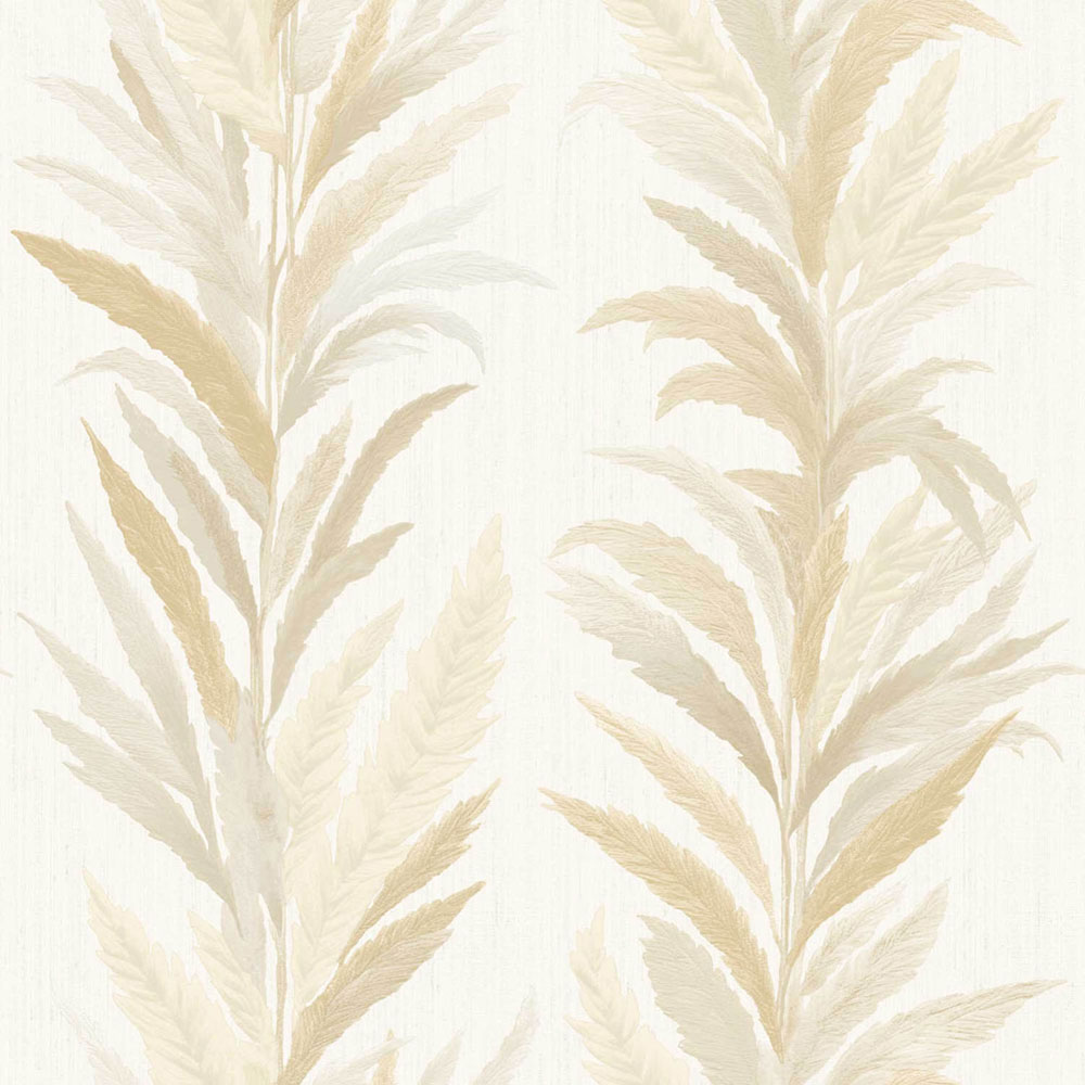 Wallpaper, cream-beige, leaves, 35902, Ornamenta, Parato by Cristiana Masi