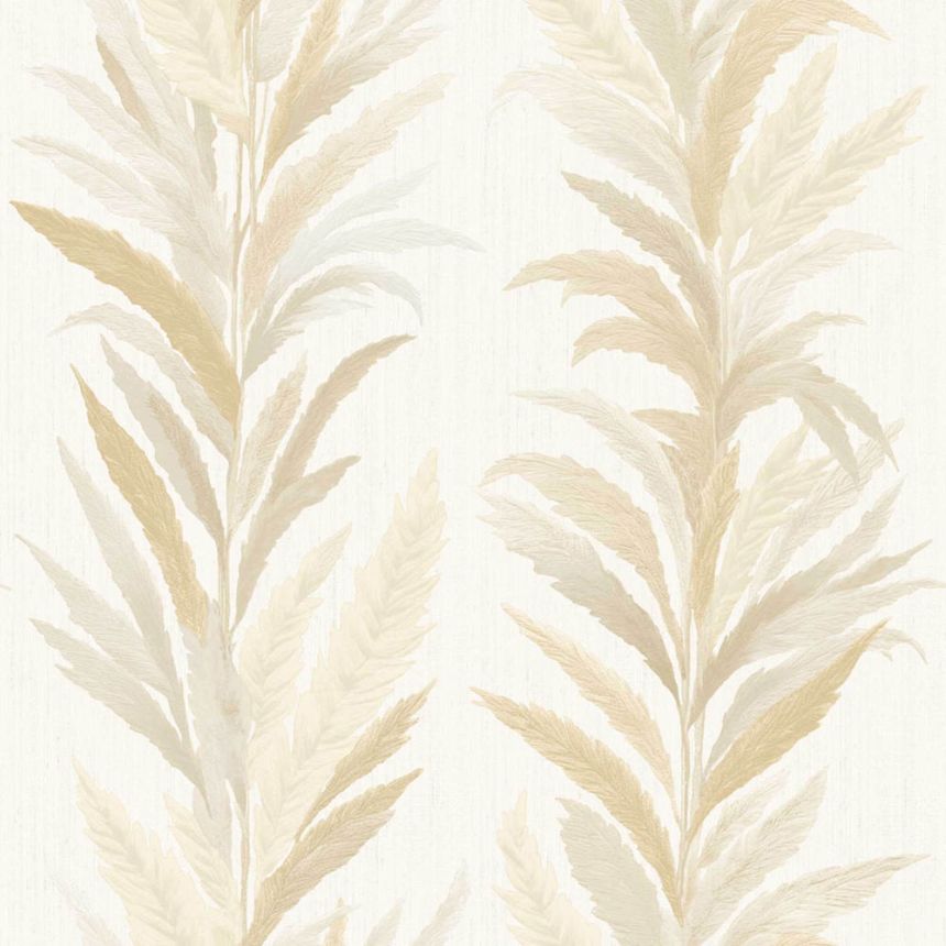 Wallpaper, cream-beige, leaves, 35902, Ornamenta, Parato by Cristiana Masi