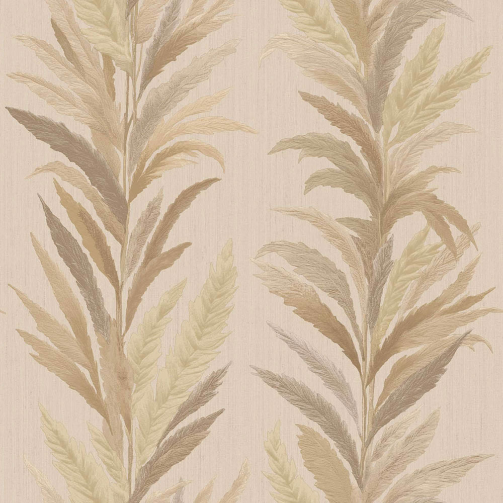 Wallpaper, gold-beige, leaves, 35904, Ornamenta, Parato by Cristiana Masi