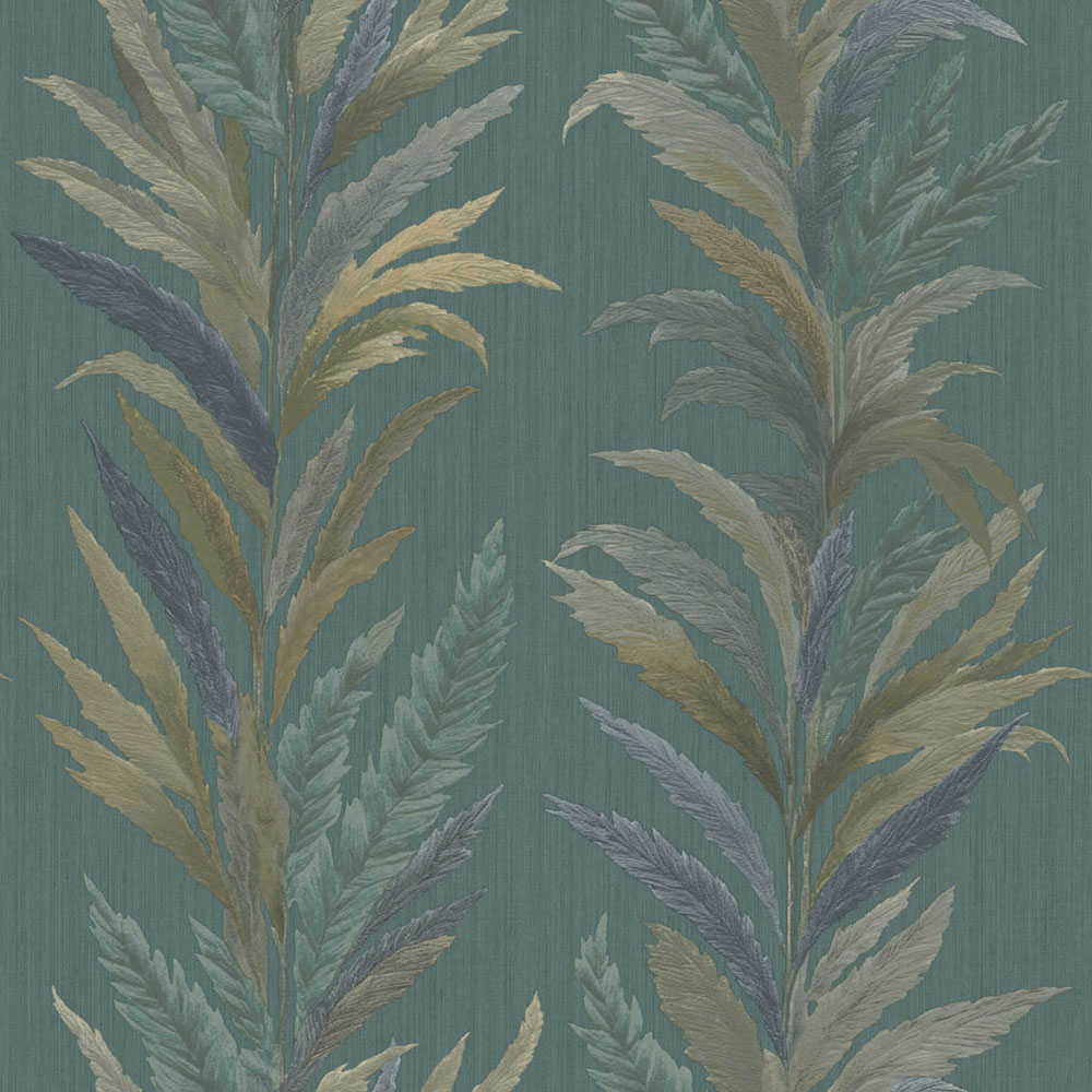 Wallpaper, green, leaves, 35905, Ornamenta, Parato by Cristiana Masi