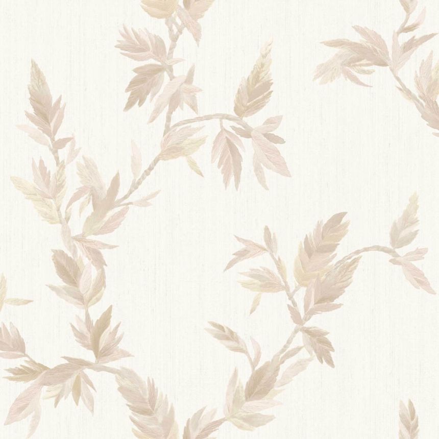 Wallpaper, cream, leaves, 35910, Ornamenta, Parato by Cristiana Masi