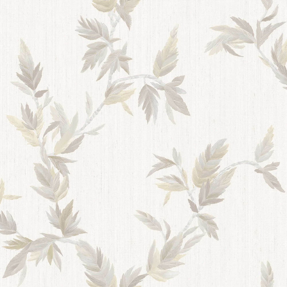 Wallpaper, cream, leaves, 35911, Ornamenta, Parato by Cristiana Masi