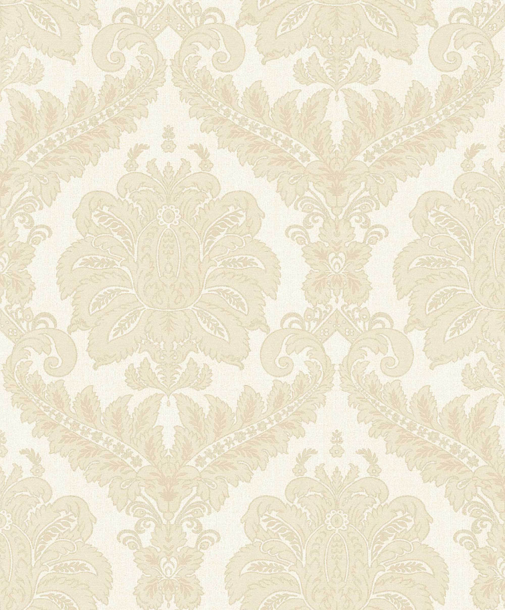 Wallpaper, beige, baroque pattern, 35922, Ornamenta, Parato by Cristiana Masi