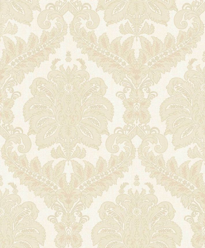 Wallpaper, beige, baroque pattern, 35922, Ornamenta, Parato by Cristiana Masi