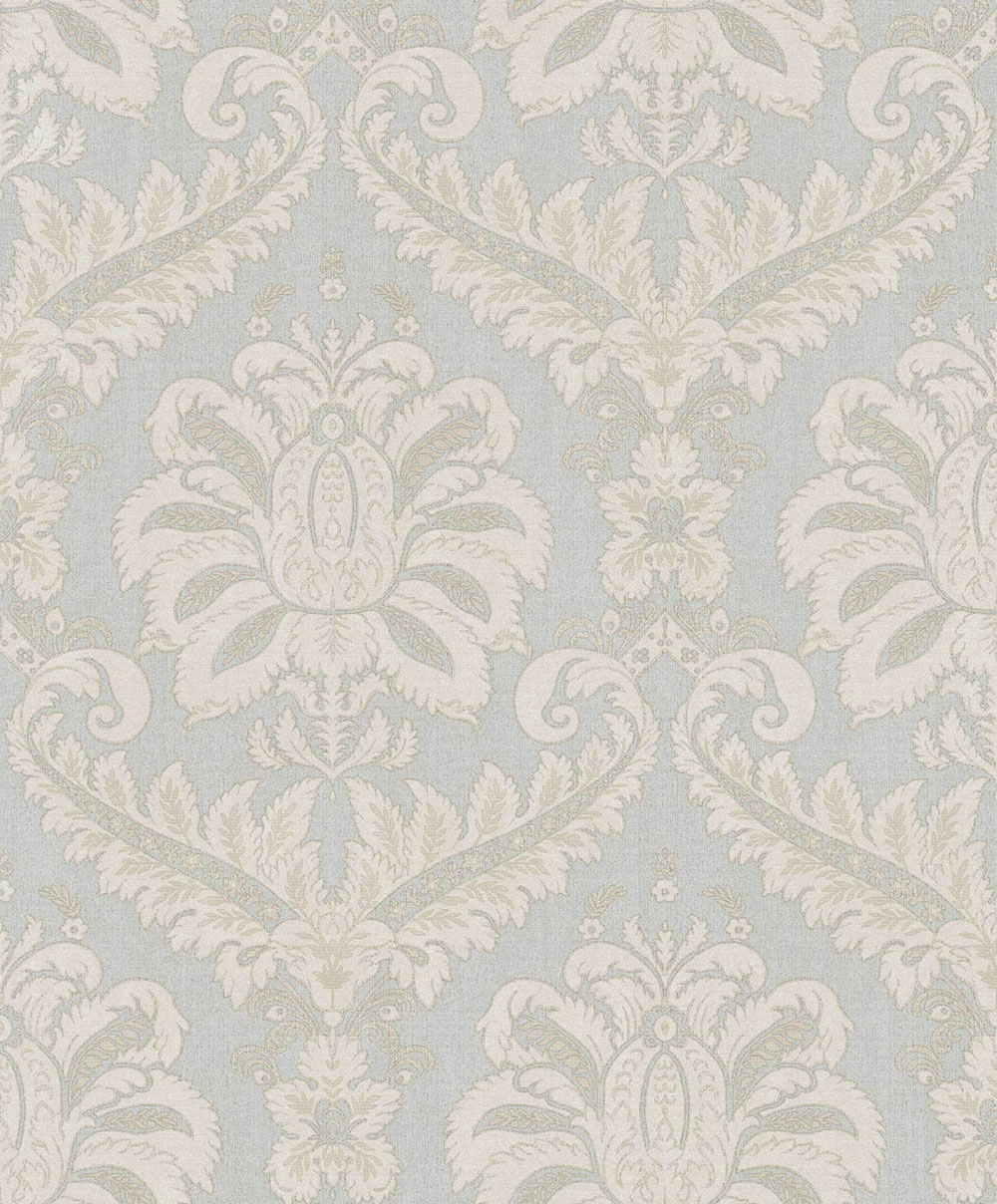 Wallpaper, grey-beige, baroque pattern, 35923, Ornamenta, Parato by Cristiana Masi