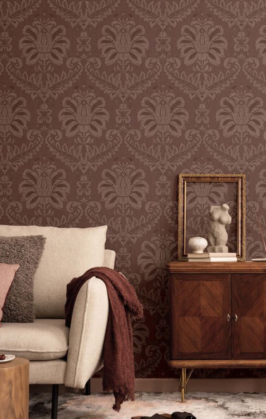 Wallpaper, purple, baroque, 35928, Ornamenta, Parato by Cristiana Masi