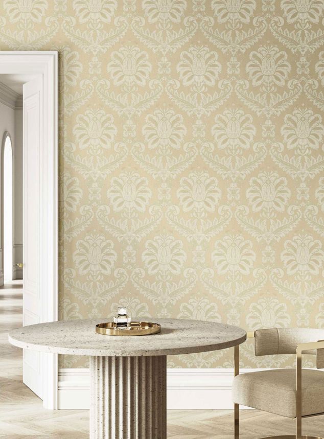 Wallpaper, beige, baroque, 35932, Ornamenta, Parato by Cristiana Masi