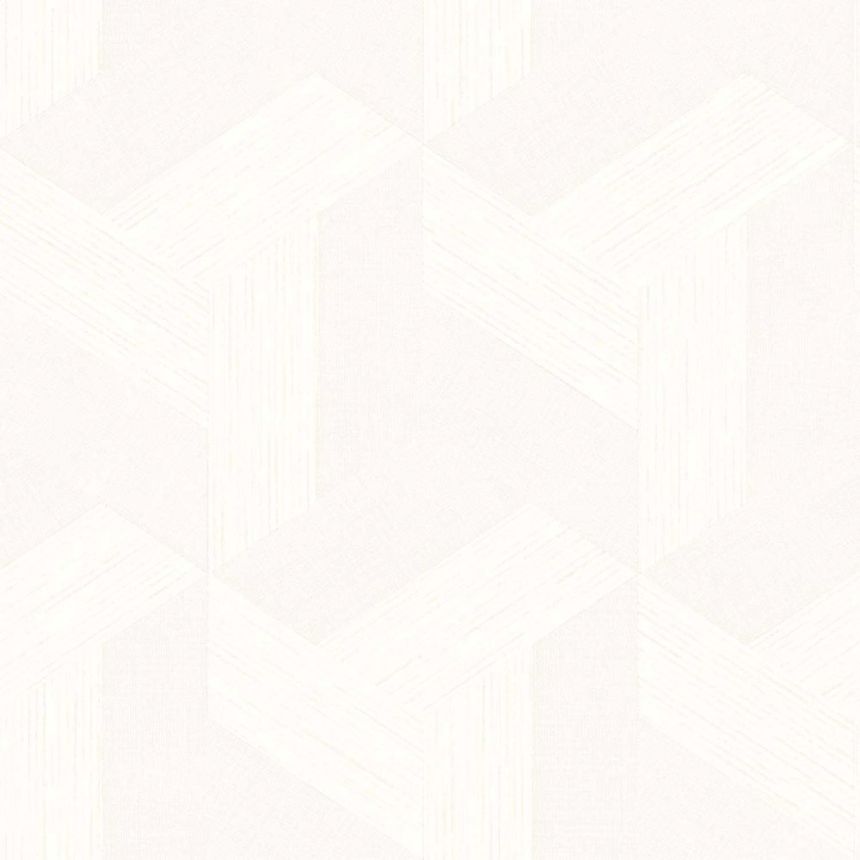 Non-woven wallpaper, geometric, cream, 27500, Sintesi, Cristiana Masi by Parato