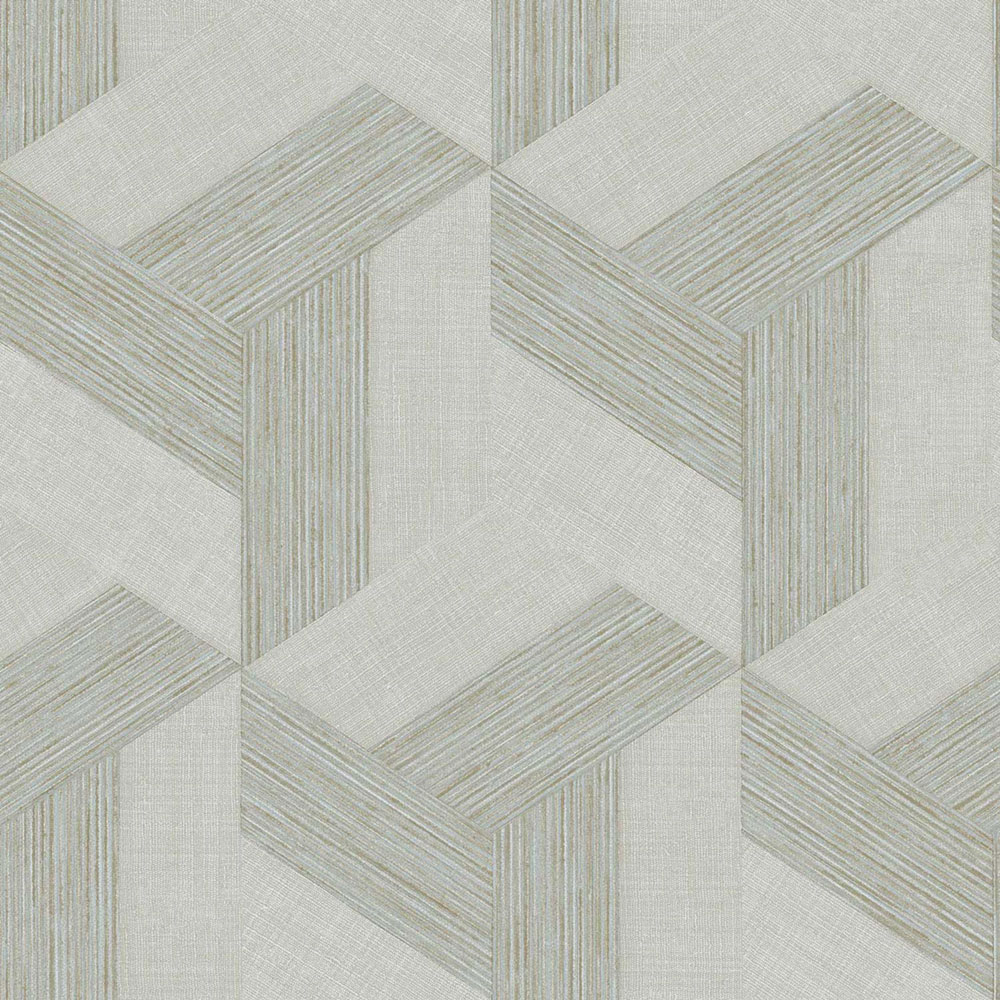 Non-woven wallpaper, geometric, grey, 27506, Sintesi, Cristiana Masi by Parato