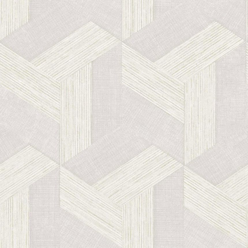 Non-woven wallpaper, geometric, grey, 27508, Sintesi, Cristiana Masi by Parato