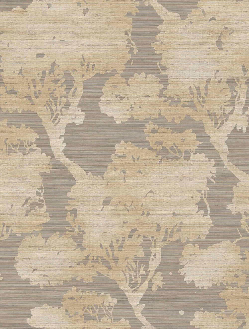 Wallpaper, grey-beige, trees, 35957, Ornamenta, Parato by Cristiana Masi