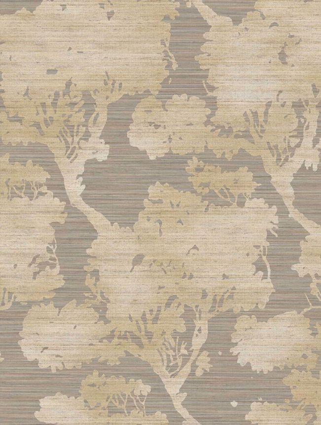 Wallpaper, grey-beige, trees, 35957, Ornamenta, Parato by Cristiana Masi