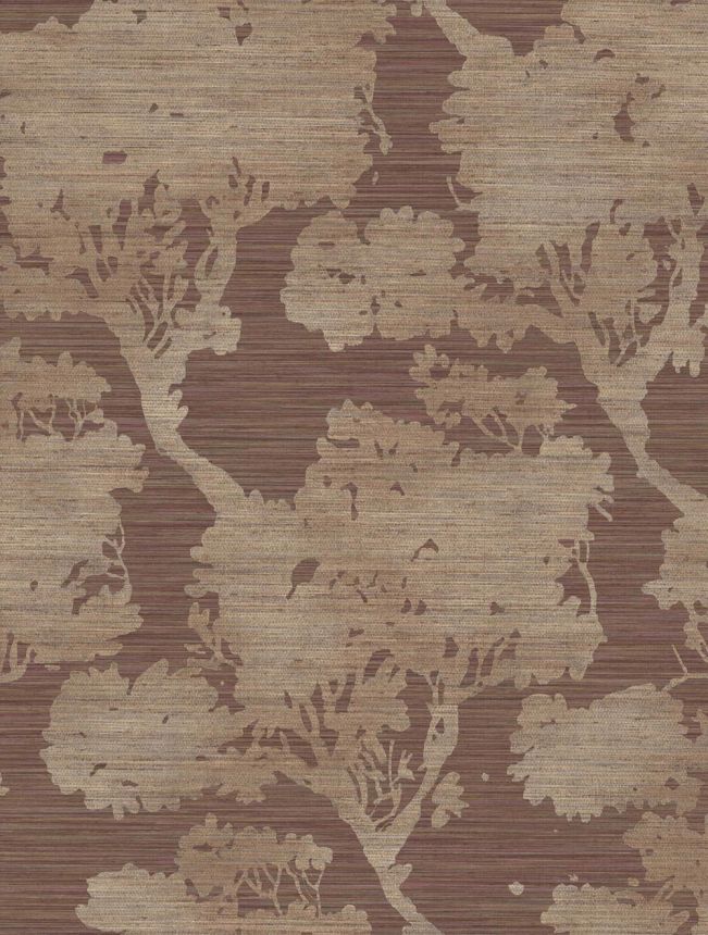 Wallpaper, brown-purple, trees, 35958, Ornamenta, Parato by Cristiana Masi