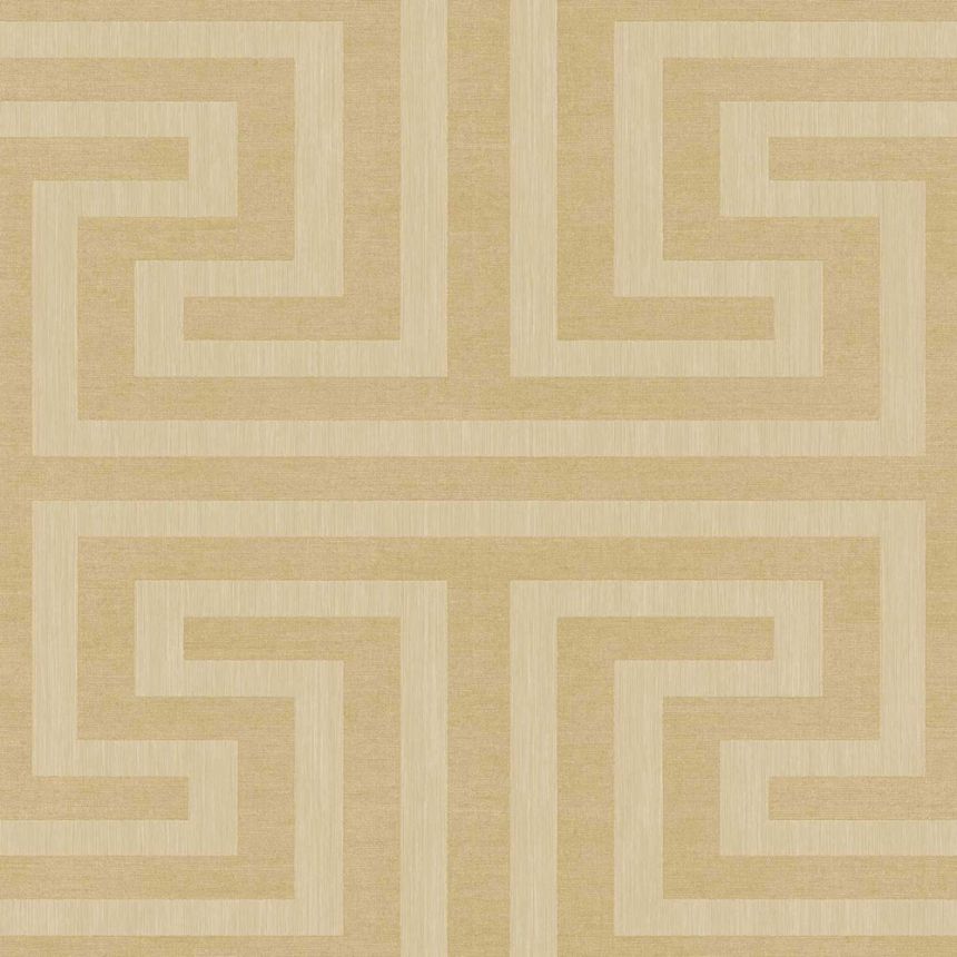 Non-woven wallpaper, geometric, beige, 27513, Sintesi, Cristiana Masi by Parato
