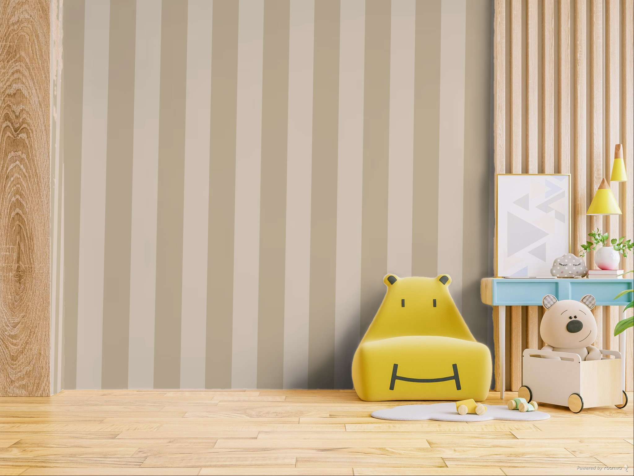 Wallpaper, beige, stripes, 35964, Ornamenta, Parato by Cristiana Masi