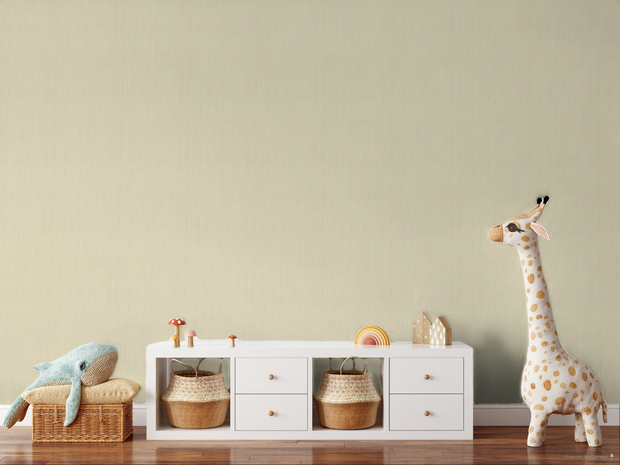 Wallpaper, beige, fabric imitation, 35982, Ornamenta, Parato by Cristiana Masi