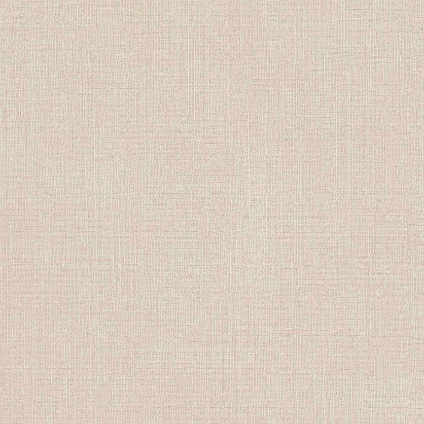 Non-woven wallpaper, fabric imitation, grey-beige, 27567, Sintesi, Cristiana Masi by Parato