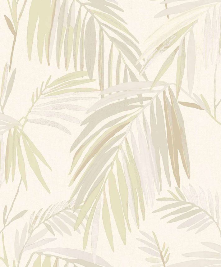 Wallpaper, beige, leaves, 32401, Vitalis, Parato by Cristiana Masi