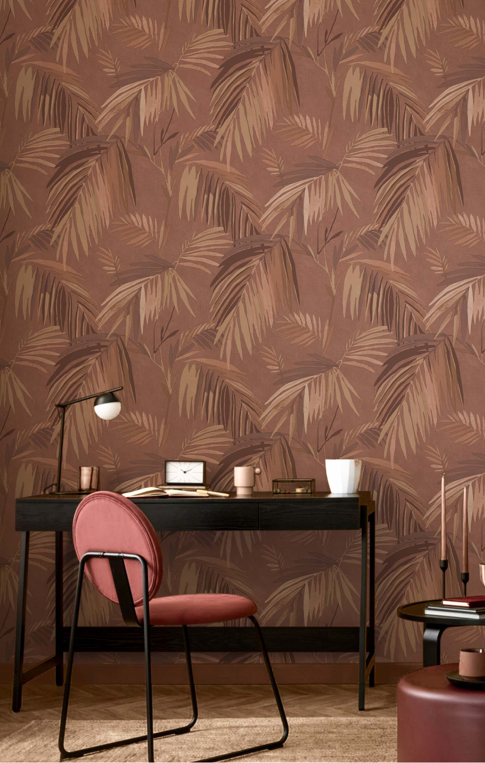 Wallpaper, brown, leaves, 32408, Vitalis, Parato by Cristiana Masi