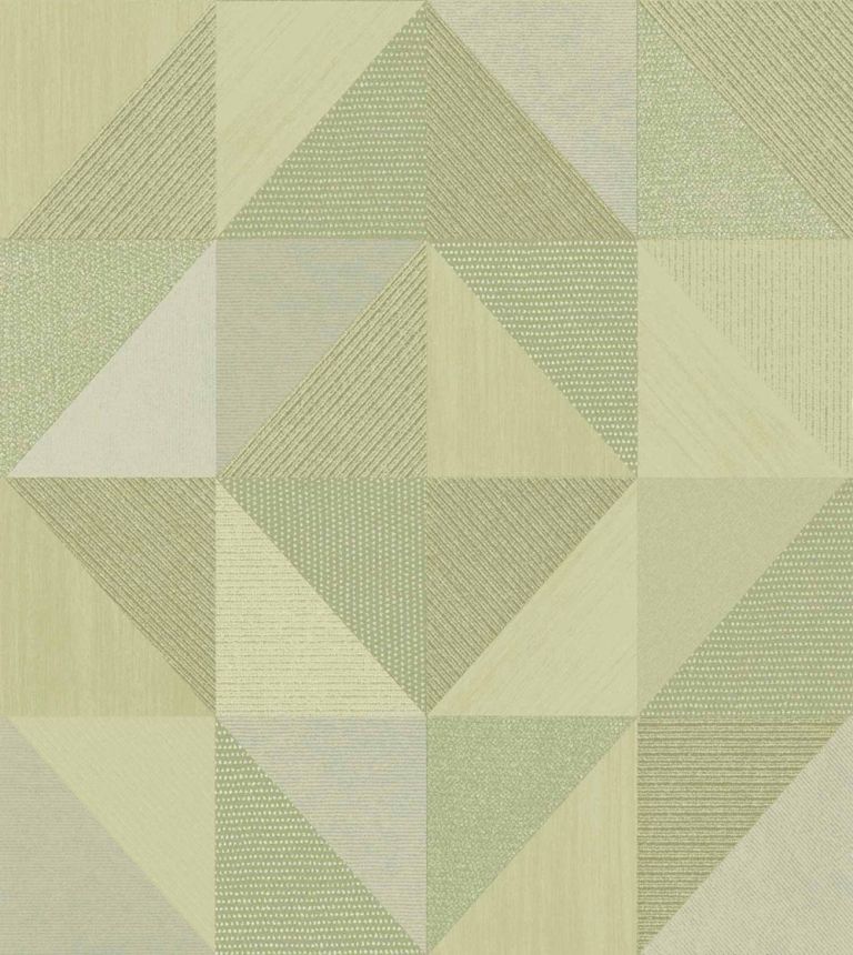 Geometric wallpaper, green, 32415, Vitalis, Parato by Cristiana Masi