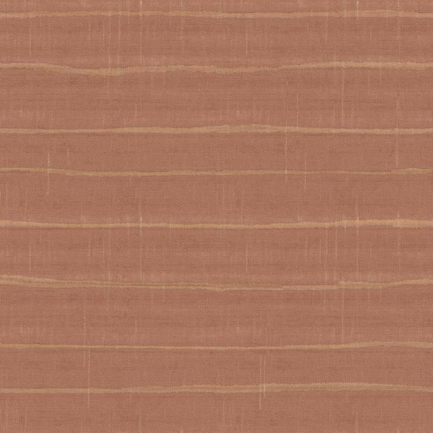 Wallpaper, brown-red, stripes, 32438, Vitalis, Parato by Cristiana Masi