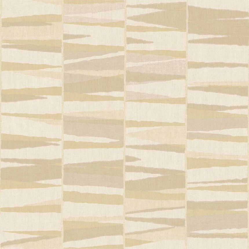 Geometric wallpaper, beige, 32442, Vitalis, Parato by Cristiana Masi