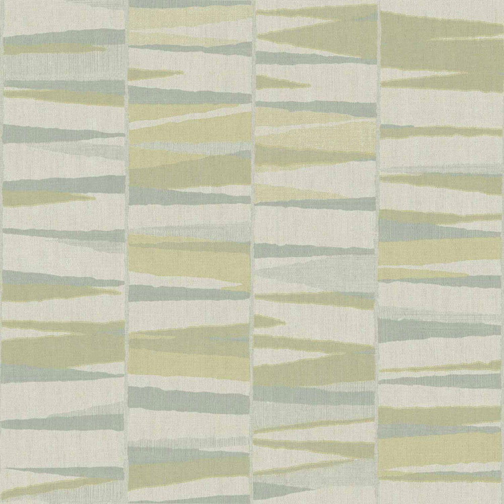 Geometric wallpaper, green, 32445, Vitalis, Parato by Cristiana Masi