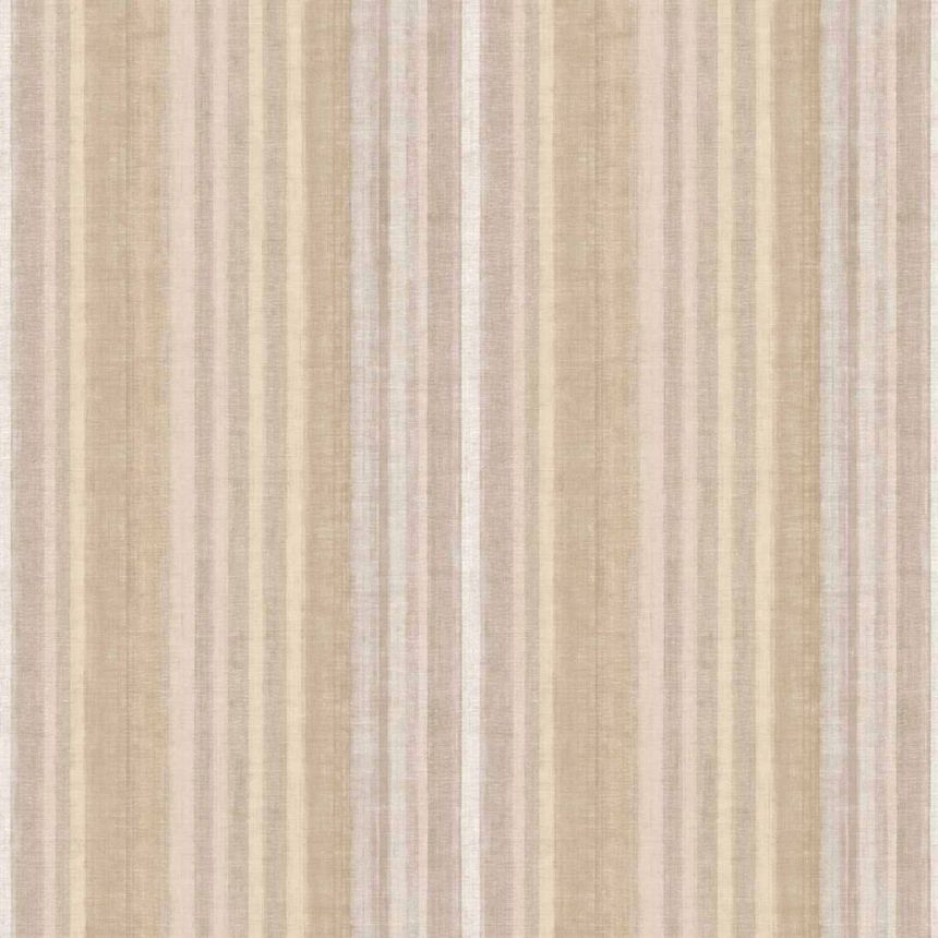Wallpaper, brown-beige, stripes, 32453, Vitalis, Parato by Cristiana Masi