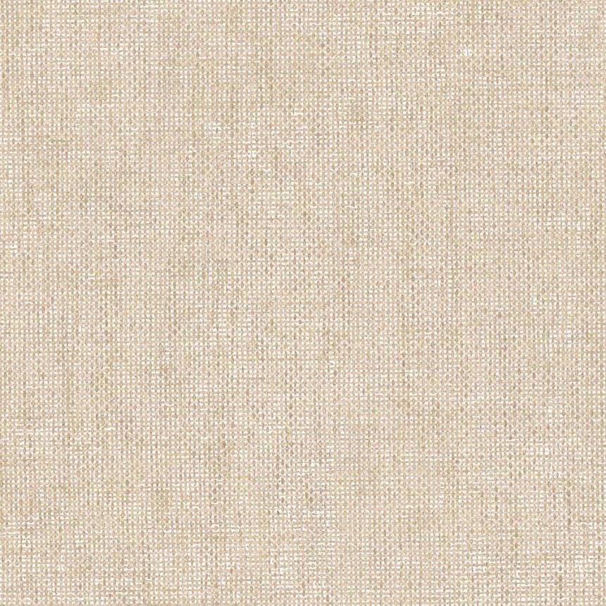 Wallpaper, gold-beige, fabric effect, 32464, Vitalis, Parato by Cristiana Masi