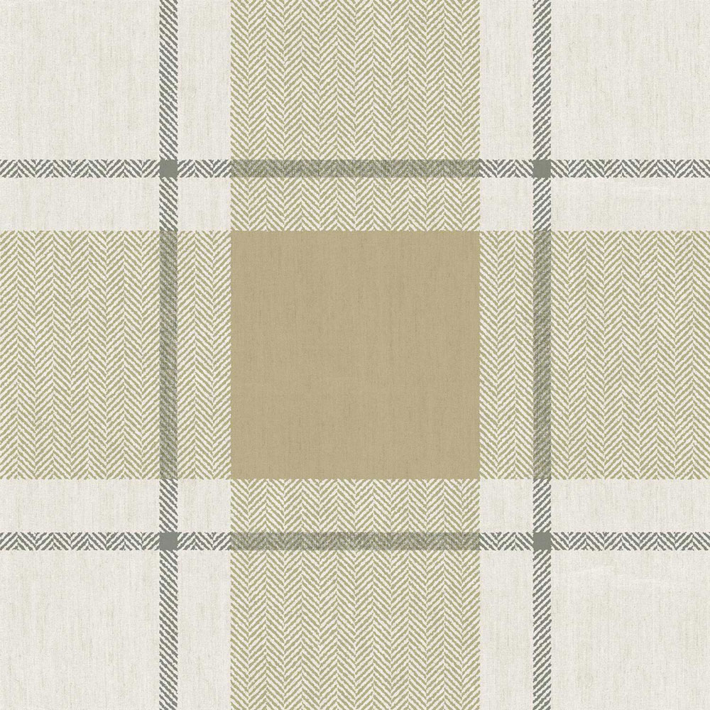 Wallpaper, green-beige, fabric imitation, 38405, Top Stripes, Parato by Cristiana Masi